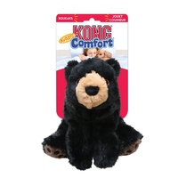 KONG Dog Comfort Kiddos Bear Toy Black - 2 Sizes image