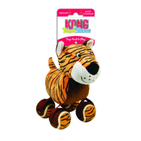 KONG Dog Tennishoes Tiger Toy Orange - 2 Sizes image