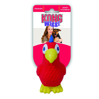 KONG Dog Wiggi™ Parrot Toy Red - 2 Sizes image
