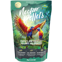 Vetafarm Nectar Pellets Lorikeet Food Low Sugar Diet - 3 Sizes image
