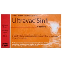 Ultravac 5 in 1 Vaccine for Sheep and Cattle - 2 Sizes image