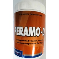 Virbac Feramo D Vitamin and Mineral Supplement for Dogs - 3 Sizes image