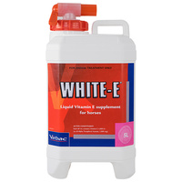 Virbac White E Liquid Vitamin E Supplement for Horses - 2 Sizes  image