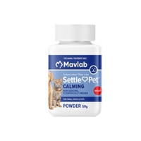 Mavlab Settle Pet Calming Supplement for Small Dogs & Cats 50g image
