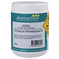 Pharmachem Potassium Permanganate Antiseptic Solution 500g  image