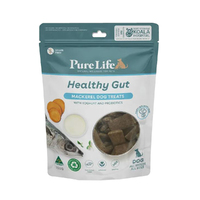 Pure Life All Breeds Healthy Gut Grain Free Dog Treats Mackerel 100g image