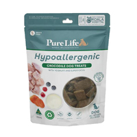 Pure Life All Breeds Hypoallergenic Grain Free Dog Treats Crocodile 100g image