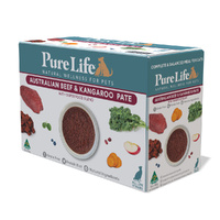 Pure Life All Life Stages Wet Cat Food Australian Beef & Kangaroo Pate 12 x 80g image