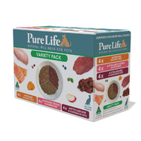 Pure Life All Life Stages Wet Cat Food Variety Pack 12 x 80g image