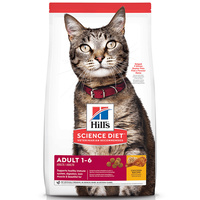 Hills Adult 1+ Optimal Care Dry Cat Food Chicken - 4 Sizes image
