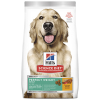 Hills Adult Perfect Weight Dry Dog Food Chicken - 3 Sizes image