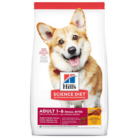 Hills Adult 1+ Small Bites Dry Dog Food Chicken & Barley - 2 Sizes image