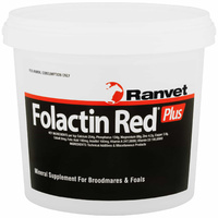 Ranvet Folactin Plus Broodmares & Foals Mineral Supplement Red - 2 Sizes image