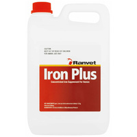 Ranvet Iron Plus Horses Concentrated Supplement w/ Folic Acid - 2 Sizes image