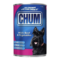 Chum Adult Dog Food with Beef & Vegetables - 2 Sizes image