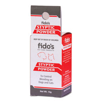 Fidos Styptic Powder Dogs & Cats Bleeding Control - 2 Sizes image