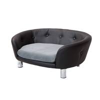 Superior Pet Chesterfield Sofa Dog Bed Black - 2 Sizes image