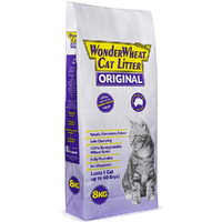 Wonder Wheat Cat Litter Eliminates & Controls Odour - 2 Sizes image