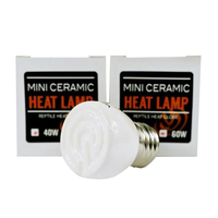 Venom Gear Mini Ceramic Heat Lamp Reptile Heat Globe E27 - 3 Sizes image