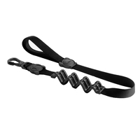 Zee Dog Gotham Ruff Adjustable Dog Leash Black - 2 Sizes image