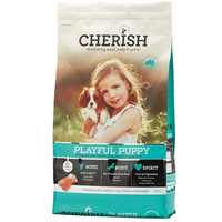 Cherish Playful Puppy Brain Development & Trainability Dry Dog Food - 3 Sizes image