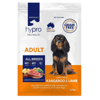 Hypro Premium Adult All Breeds Dry Dog Food Kangaroo & Lamb - 3 Sizes image