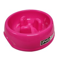 iPetz Gutzy Raised Ridges Non Skid Pet Bowl Pink - 2 Sizes image