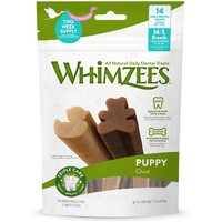 Whimzees Puppy Dental Care Dog Treat Value Bag - 2 Sizes image