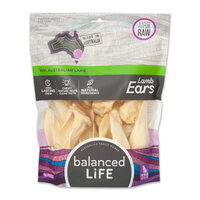 Balanced Life Air Dried Raw Lamb Ears Dog Chew Treat - 2 Sizes image