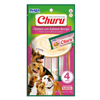 Inaba Churu Natural Dog Treat Chicken w/ Salmon - 2 Sizes image