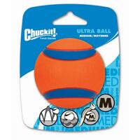 Chuckit Ultra Ball High Bounce Fetch Ball Dog Toy - 3 Sizes image