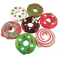 Huds & Toke Large Christmas Doggy Donuts Dog Treat Bulk - 2 Sizes image