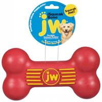 JW Pet Isqueak Bone Interactive Play Dog Toy Assorted - 2 Sizes image