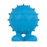 JW Pet Spikey Cuz Bouncy Ball Dog Squeaker Toy - 2 Sizes image