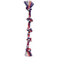 Flossy Chews Five Knot Tug Dog Chew Toy - 2 Sizes image