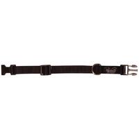 Prestige Pet 3/4 Inch Adjustable Nylon Dog Collar Black - 2 Sizes image