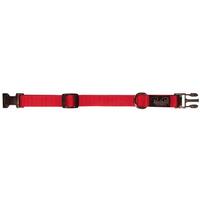 Prestige Pet 3/4 Inch Adjustable Nylon Dog Collar Red - 2 Sizes image