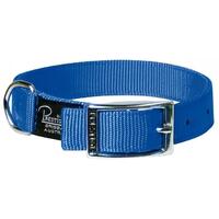 Prestige Pet Double Layer Nylon Adjustable Dog Collar Blue - 5 Sizes image