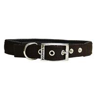 Prestige Pet Soft Padded Adjustable Dog Collar Brown 1 Inch - 6 Sizes image