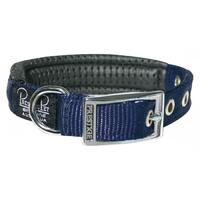 Prestige Pet Soft Padded Adjustable Dog Collar Navy 3/4 Inch - 4 Sizes image