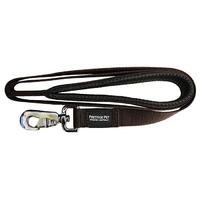 Prestige Pet Soft Padded Dog Leash Brown 1 Inch - 2 Sizes image