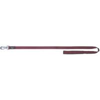 Prestige Pet Soft Padded Dog Leash Burgundy 1 Inch - 2 Sizes image