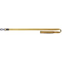 Prestige Pet Soft Padded Dog Leash Gold 1 Inch - 2 Sizes image