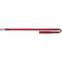 Prestige Pet Soft Padded Dog Leash Red 1 Inch - 2 Sizes image