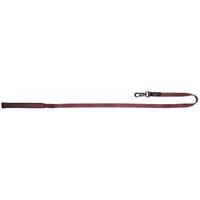 Prestige Pet Soft Padded Dog Leash Burgundy 3/4 Inch - 2 Sizes image