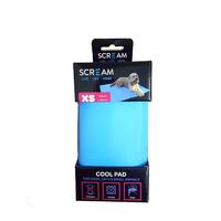 Scream Cool Pad Pet Cooling Mat for Dogs Cats & Small Animals Loud Blue -5 Sizes image