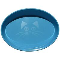 Scream Oval Heavy Duty Plastic Cat Bowl 300ml - 4 Colours image