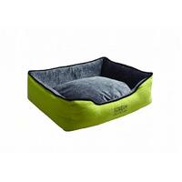Scream Rectangle Bolster Non-Slip Base Dog Bed Loud Green - 3 Sizes image