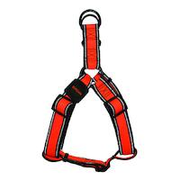 Scream Reflective Step In Dog Harness Loud Orange - 4 Sizes image