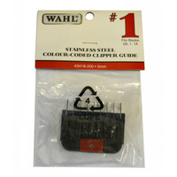 Wahl Stainless Steel Colour Coded Clipper Guide - 8 Sizes image